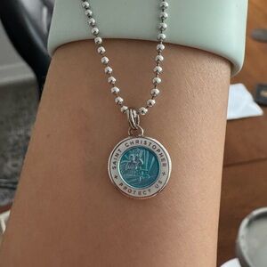 Saint Christopher get back necklace